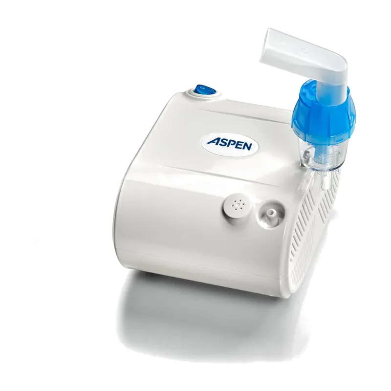 Aspen Nebulizador a pistón Compact BR-CN176, Con máscaras para adulto y niño