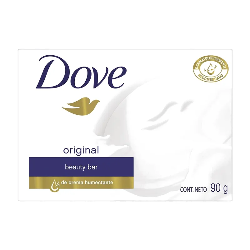 Dove Original jabón en barra, 90 g