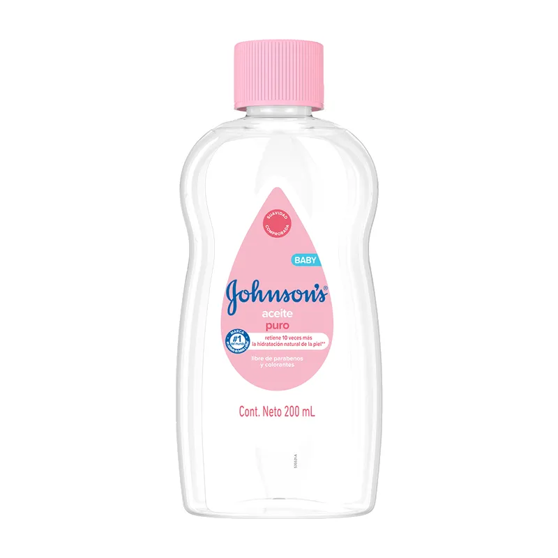 Johnson's Baby Aceite Puro, 200 ml