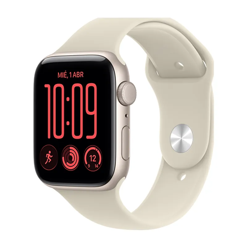 Apple Watch SE 3 44 mm GPS, Blanco estelar