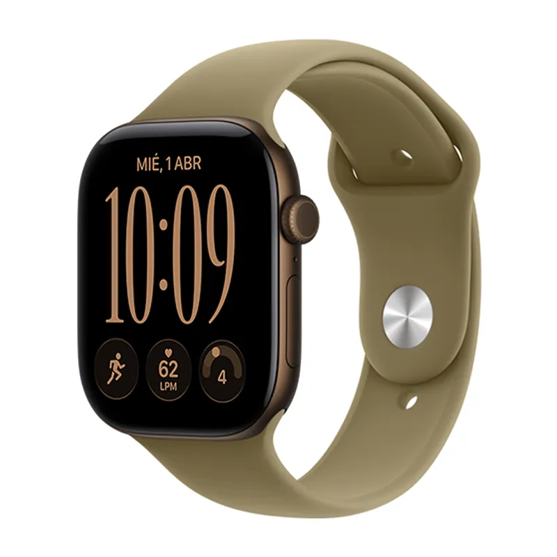 Apple Watch Series 12 46 mm GPS, Aluminio bronce oscuro