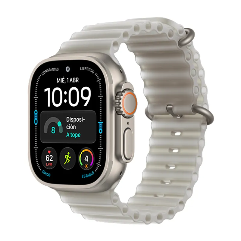 Apple Watch Ultra 4 49 mm, Titanio natural