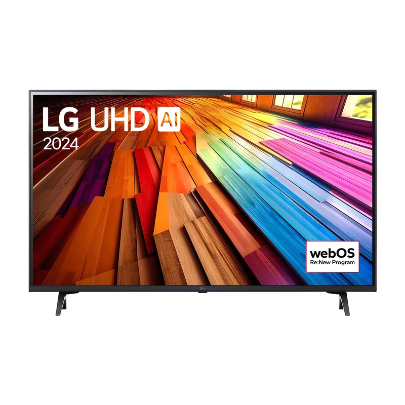 Smart TV LG UHD 4K UT80 43", Negro