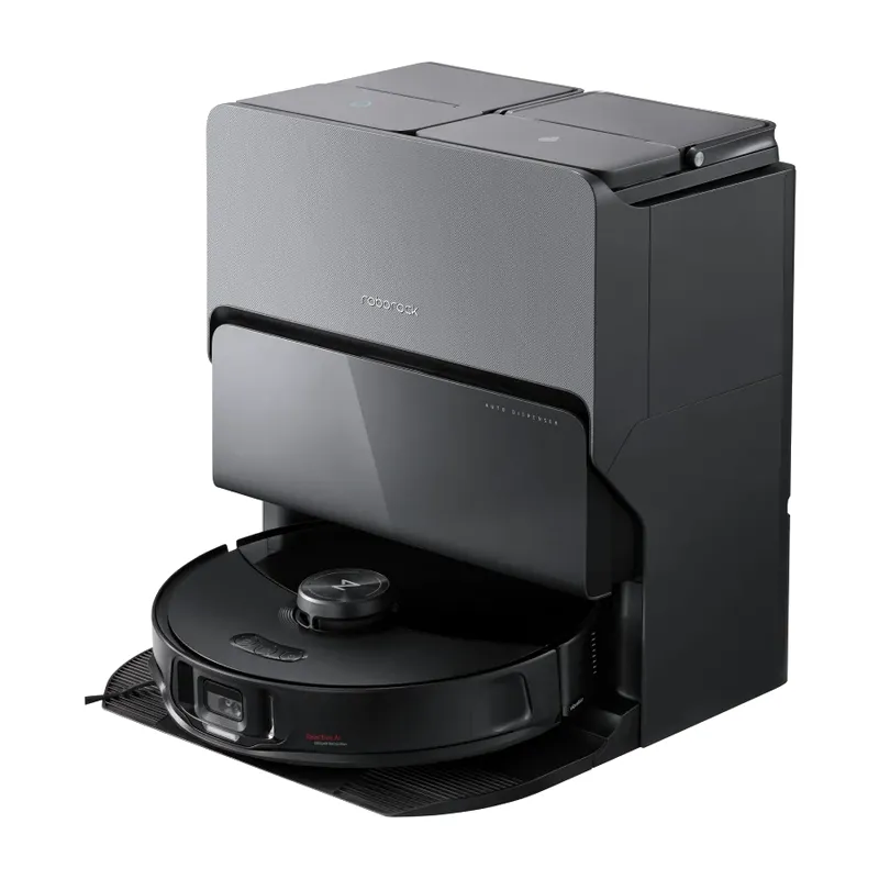 Robot aspirador Roborock S8 MaxV Ultra, Negro