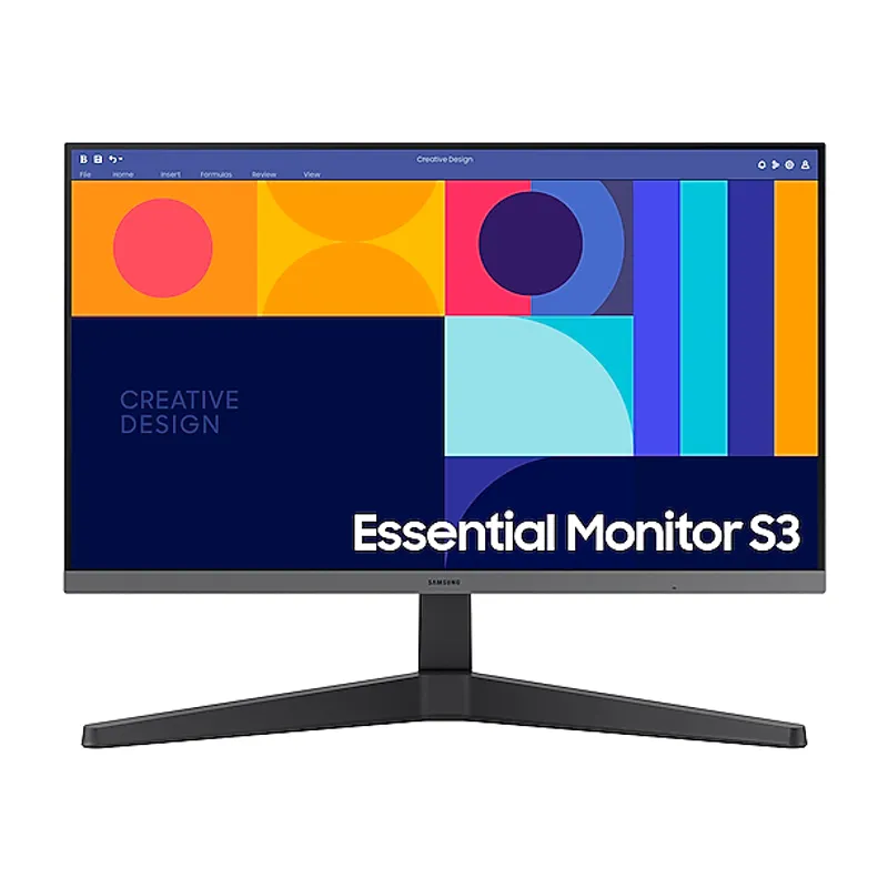 Monitor Samsung Essential S3 24" Full HD 100 Hz, Negro