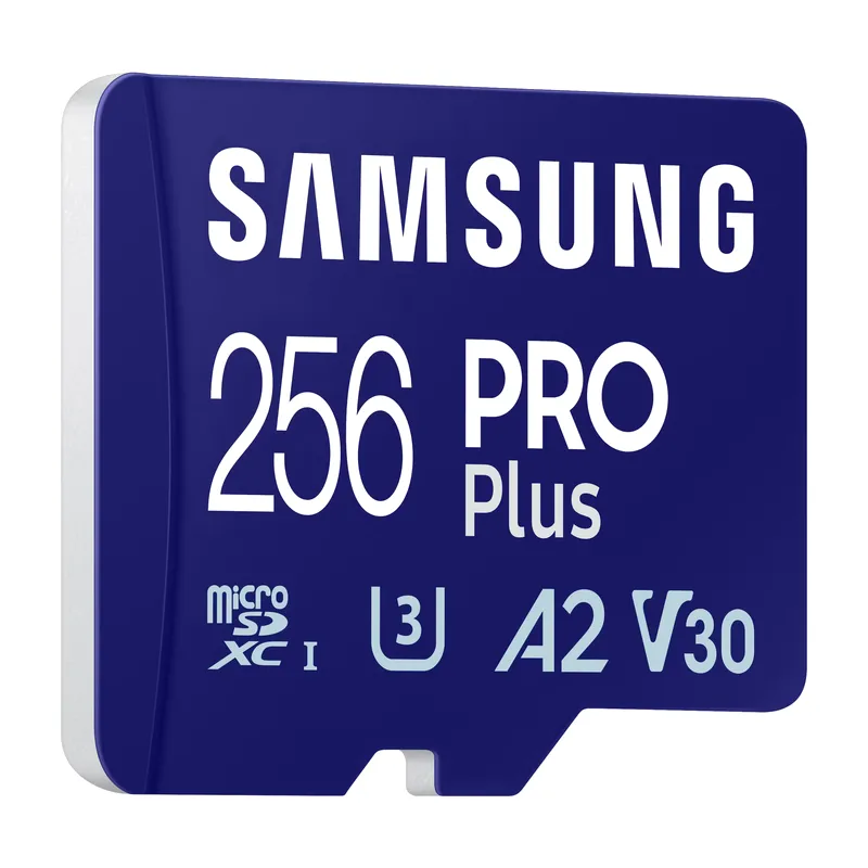 Tarjeta Samsung microSDXC PRO Plus 256 GB, Azul