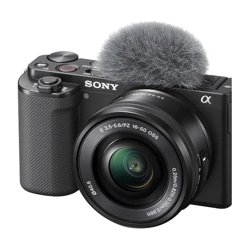 Cámara Sony ZV-E10 II + lente 16-50 mm, Negro