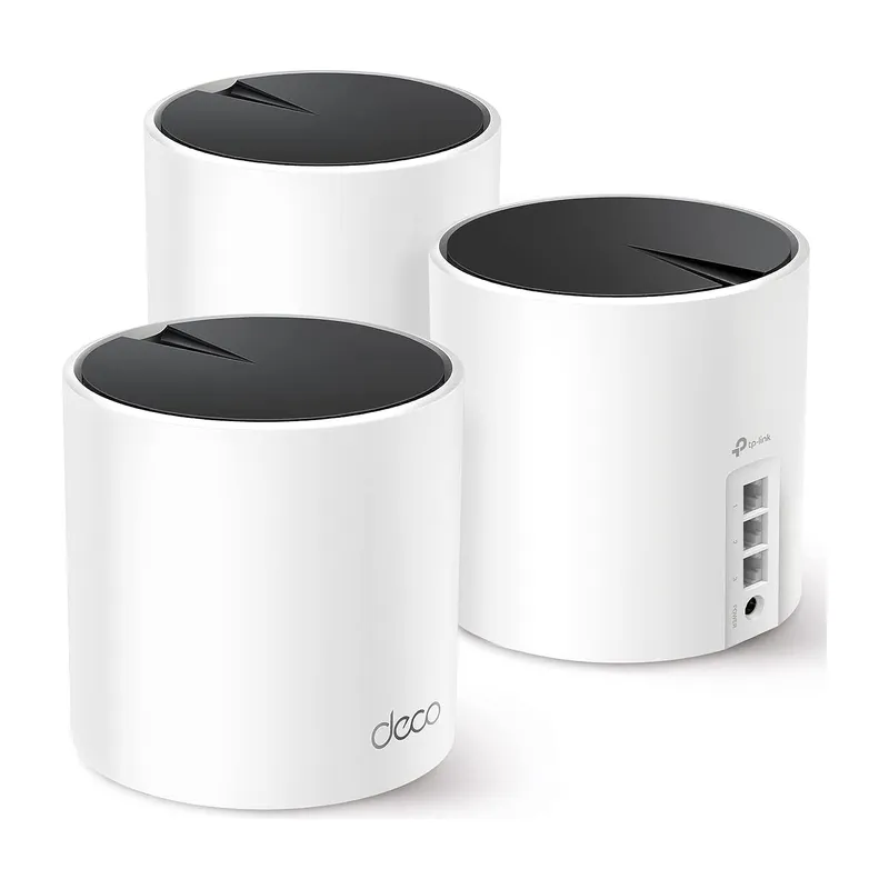Wi-Fi mesh TP-Link Deco X55 (pack de 3), Blanco